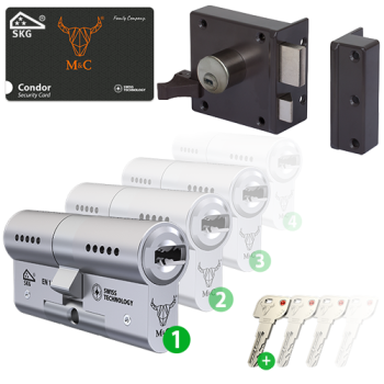 M&C Condor oplegslot (LIPS 1754)  - Doornmaat 50 - Draairichting 1 - SKG***