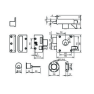 M&C Condor oplegslot (LIPS 1754)  - Doornmaat 50 - Draairichting 1 - SKG***