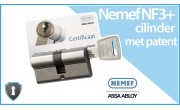 Nemef NF3+ cilinder met kerntrekbeveiliging (2x) - SKG***
